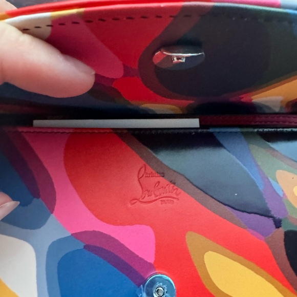 RARE ☀️ Christian Louboutin illusion clutch crossbody bag - Picture 9 of 10